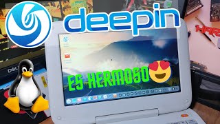 Probe Linux Deepin OS en mi vieja PC ADIÓS WINDOWS 👋😎 [upl. by Airotciv]