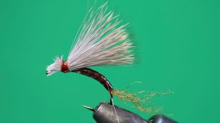 ISONYCHIA EMERGER  FLY TYING TUTORIAL [upl. by Alburga]