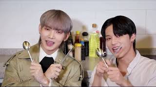 wooyoung’s cooking show ft yeosang roasting all the food [upl. by Davies]