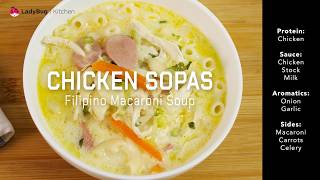 CHICKEN SOPAS The Ultimate Filipino Comfort Soup [upl. by Agnola]