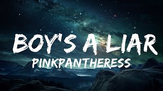 PinkPantheress  Boys a liar Lyrics  15p LyricsLetra [upl. by Antonino]