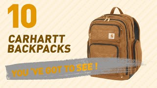 Top Backpacks By Carhartt  New amp Popular 2017 [upl. by Eelegna]