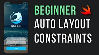 Beginner Auto Layout amp Constraints  Swift 42  Xcode 10 [upl. by Casmey]