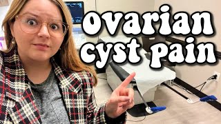 My Ovarian Cyst Pain amp Symptoms 2023 Update after Ultrasound  WOMENS PAIN IS BEING IGNORED [upl. by Rosario]