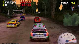 PSX Longplay 118 VRally  Championship Edition 2 [upl. by Ib]