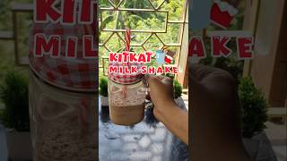 Break Time Just Got Better KitKat Milkshake Recipe milkshake kitkat dessert [upl. by Derayne399]