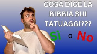 Cosa dice la BIBBIA sui TATUAGGI  Aquile In Volo [upl. by Eilsew]