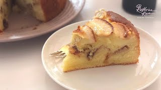 Yogurt Apple Cake 优格苹果蛋糕 [upl. by Shannen]