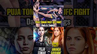 Don’t Miss First FEMALE UFC Fighter  Puja Tomar’s UFC Fight🔥 [upl. by Botnick]