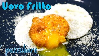 Uovo fritto alla Carlo Cracco  Spuzzuliareit [upl. by Kallista]