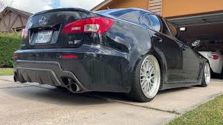 Lexus ISF Straight Pipe [upl. by Treiber]