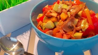 Эффектный салат quotРадужныйquot на праздничный стол Вкусный и яркий салат за 10 минут [upl. by Leunamesoj]