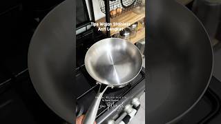 Tips wajan stainless anti lengket wajanstainless shopeehaul shopeefinds tipsmasak [upl. by Yuu251]