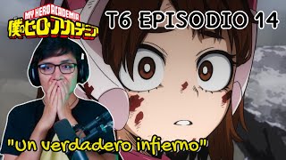 JugandorCriticon Reacciona a Boku No Hero Academia Temporada 6 Episodio 14 Un verdadero infierno [upl. by Ecurb289]