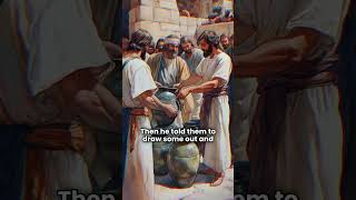 Did Jesus Really Turn Water into Wine biblestories jesus miracles [upl. by Einttirb]