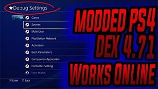 PS4 JailBreak 472  PS4 Mods amp Modding [upl. by Mattie]