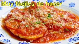 PECHUGAS DE POLLO en salsa de tomate [upl. by Donal544]