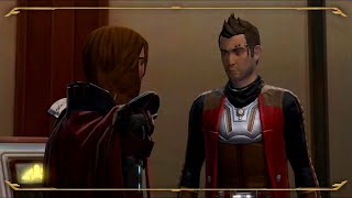 SWTOR™ Theron Shan quotamong other advantagesquot💕 Old Wounds  3  Jedi Consular Light Side Female [upl. by Romola]