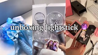 unboxing lightstick kpop ♡︎💌  tiktok compilation 🗯 [upl. by Namzzaj]