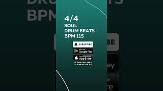 115 BPM Drum Beat 44  drumloop bpm drumbeat flstudio metronome musicproducer [upl. by Rehtae77]