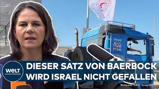 KRIEG GEGEN ISRAEL Annalena Baerbock will quotGaza für morgen denkenquot – Das wird Tel Aviv missfallen [upl. by Jordison]