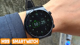 SMARTWATCH M99 SIÊU XỊN SÒ GIÁ RẺ  Khung Kim loại màn hình HD Có loa và mic ĐÀM THOẠI [upl. by Kinsler]