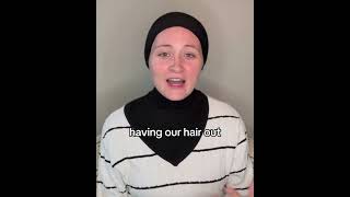 Christian veiling is best for our hair ❤️ hairgrowth hairgrowthtips christianwomen [upl. by Atteuqram]