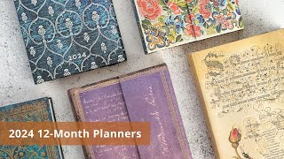 Paperblanks 2024 12Month Planners [upl. by Nilsoj445]