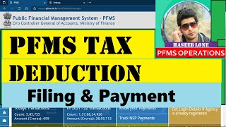 PFMS TAX Deduction Filing amp Payment in EAT Module Concept of Holding Bank Account [upl. by Nwahsat]