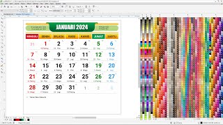 Kalender Jawa Januari 2024 Versi Lengkap [upl. by Nyrrad]