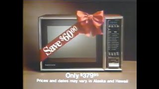 Kenmore Microwave Thanksgiving Commercial 1978 [upl. by Ahsea371]