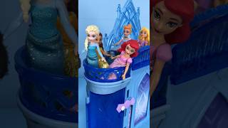 DISNEY PRINCESS Frozen Elsa and Anna  Let it Go  Jack World funny video😂Disney Best TikTok😂 [upl. by Eetnod]