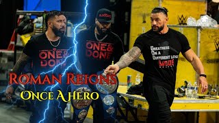 WWE Roman Reigns EPIC Return Babyface Theme quot Once A Hero V1 quot 2024  Custom Titantron 2024 [upl. by Ahsasal195]