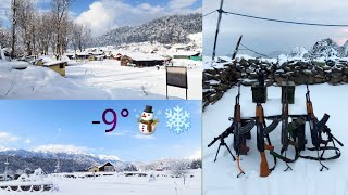 EP118☃️☃️ 9° CELSIUS  SNOWFALL VLOG ☃️zutovivillagebrothers [upl. by Ahsaercal474]