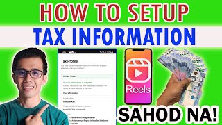 PAANO SETUP ANG TAX INFORMATION SA META OR FACEBOOK  TAGALOG TIPS 2024 [upl. by Haneen561]