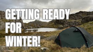 Lake District summit wildcamp and testing out my new winter kit [upl. by Rbma]