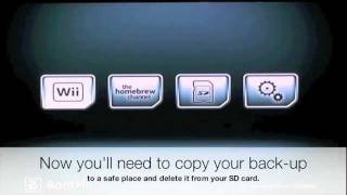 How to Softmod your 43u Wii Tutorial Step 2 Backup Nand and Installing Priiloader [upl. by Rasia]