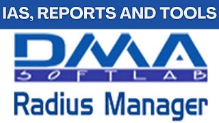 IAS Reports and Tools of DMA Softlab Radius Manage  DMA softlab radius manager part 14 [upl. by Ashwin]