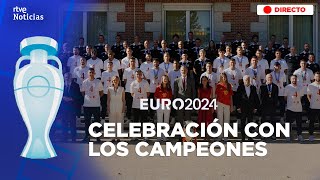 EUROCOPA 2024 CELEBRACIÓN de la SELECCIÓN con AUTORIDADES y AFICIÓN PARTE 1  RTVE [upl. by Divadnhoj]