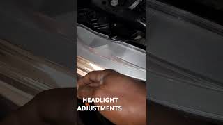 2020 Nissan Altima Headlight Height Aim Adjustment shortsvideo [upl. by Yngiram]