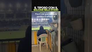 IL TIFOSO E IL BALCONE calcio serieb juvestabia italia [upl. by Ydnys]