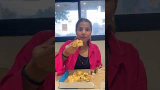 Eating Street Pizza In Dominos 😱 Eating Street Food In Dominos Food Challenge shorts ashortaday [upl. by Garris556]