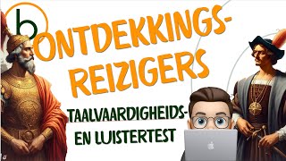 De top 5 van de Ontdekkingsreizigers  Educatieve Luisteroefening en Taalvaardigheidstest [upl. by Eddy]