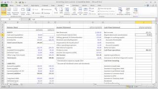 Financial Modeling Quick Lesson Cash Flow Statement Part 1 [upl. by Jannelle]