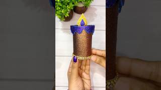 Candle using foamsheet🕯️ shorts diy [upl. by Adnawyek746]