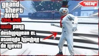 GTA ONLINE LOCALIZACION 25 MUÑECOS DE NIEVE [upl. by Huckaby196]