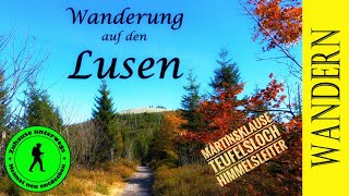 Eine der schönsten Wanderungen im Bayerischen Wald Lusen über Teufelsloch und Himmelsleiter [upl. by Roinuj]