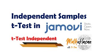 Independent Samples tTest  t Test Independent  Data Analysis in Jamovi [upl. by Farah]