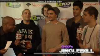 Maxwell interviews The Wanted [upl. by Siriso]