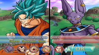 GOKU BLUE CPU VS BLIS VEGETA SSJ4 BROLY SSJ GOGETA SSJ BLUE Y GOGETA SSJ4  BT4ISOV2 [upl. by Ilaw570]